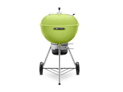 24" Weber Charcoal Grill with Built-In Thermometer in Spring Green - Master-Touch (SG)