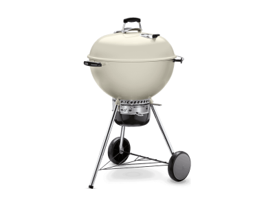 24" Weber Charcoal Grill with Built-In Thermometer in Ivory - Master-Touch (I)