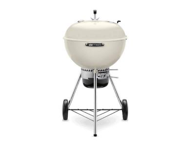 24" Weber Charcoal Grill with Built-In Thermometer in Ivory - Master-Touch (I)