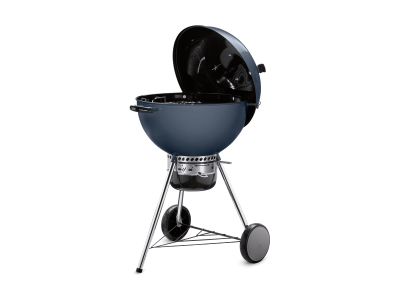 24" Weber Charcoal Grill with Built-In Thermometer in Slate Blue - Master-Touch (SB)