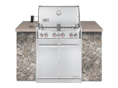 34" Weber Summit S-460 Built-In Natural Gas Grill - Summit S-460 NG