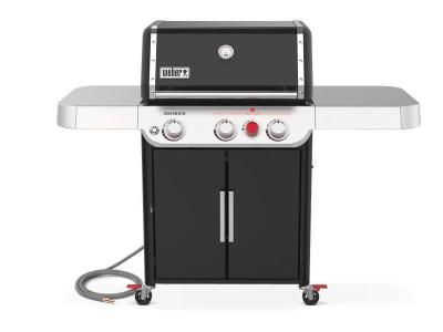 62" Weber 3 Burner Natural Gas Grill in Black - Genesis E-325s NG