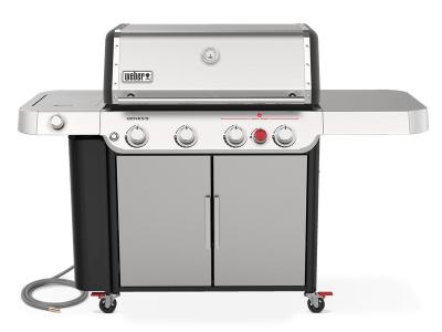 70" Weber Genesis Natural Gas Grill In Stainless Steel - Genesis S-435 NG - 38400001