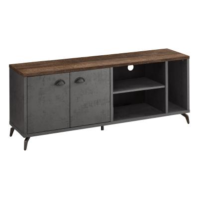 Monarch 60 Inch TV Stand in Grey Concrete Medium Brown Reclaimed - I 2831