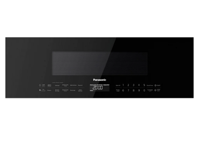 30" Panasonic 1.2 Cu. Ft. Over The-Range Microwave Oven in Black - NNSG65NB