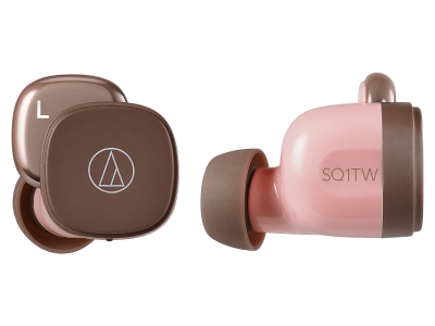Audio Technica Wireless Earbuds - ATH-SQ1TWPBW