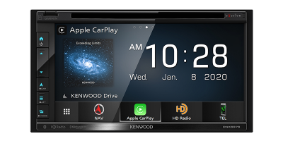Kenwood Navigation DVD Receiver With Bluetooth And HD Radio - DNX697S