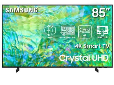 85" Samsung UN85CU8000FXZC Crystal UHD 4K Smart TV