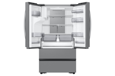 36" Samsung 4-Door French Door Counter Depth Refrigerator with Dual Auto Ice Maker in Stainless Steel - RF26CG7400SRAA
