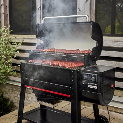 Weber 1500121 Searwood XL 600 Wood Pellet Grill in Black