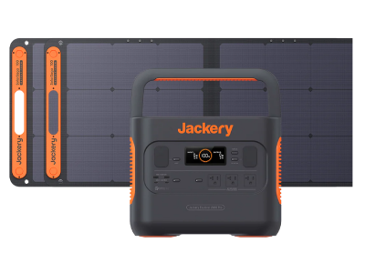 Jackery Explorer 2000 Pro Portable Power Station with Two 100W Solar Panels - E2000Pro + 100Wx2
