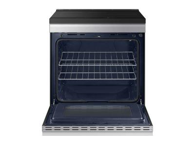 30" Samsung 6.3 cu.ft. Induction Slide in Range with Wi-Fi - NSI6DG9100SRAC