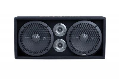Memphis Dual 10" Enclosure Box With SR Pro Horn Tweeters - SRXPE10D4F