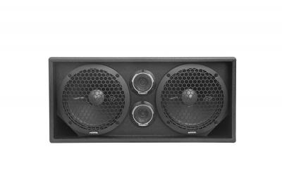 Memphis Dual 10" 2 Way Full Range Enclosure With Bedliner Exterior - SRXPE10D4T