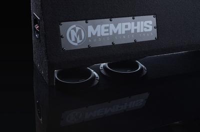 Memphis Dual 6.5 Inch Mojo Mini Loaded Enclosure - MJME6D1TV2