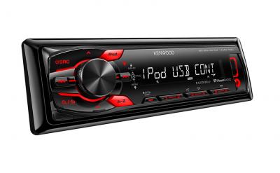 Kenwood Digital Media Receciver With Front USB And AUX Inputs - KMM-108U