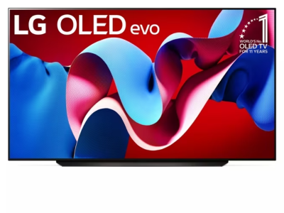 83" LG OLED83C4AUA OLED Evo 4K Smart TV