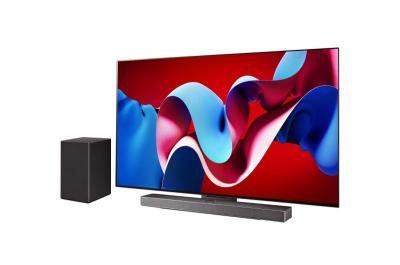 77" LG OLED77C4PUA OLED Evo C4 4K Smart TV