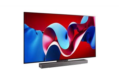 77" LG OLED77C4PUA OLED Evo C4 4K Smart TV