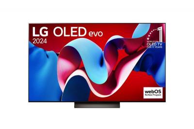 77" LG OLED77C4PUA OLED Evo C4 4K Smart TV