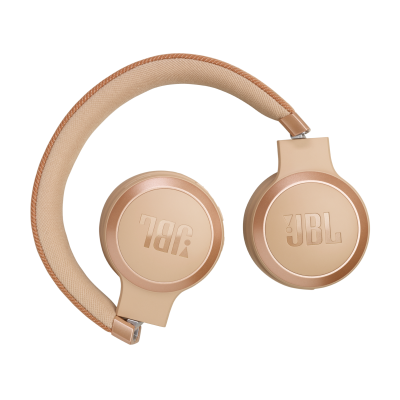 JBL Live 670NC Wireless True Adaptive Noise Cancelling On-Ear Headphones in Sandstone - JBLLIVE670NCSATAM