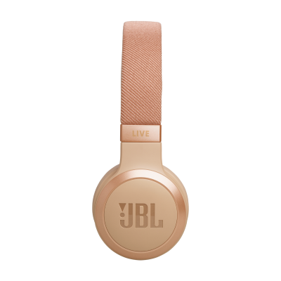 JBL Live 670NC Wireless True Adaptive Noise Cancelling On-Ear Headphones in Sandstone - JBLLIVE670NCSATAM