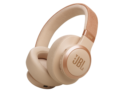 JBL Live 770NC Wireless True Adaptive Noise Cancelling Over-Ear Headphones in Sand - JBLLIVE770NCSATAM