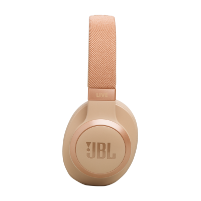 JBL Live 770NC Wireless True Adaptive Noise Cancelling Over-Ear Headphones in Sand - JBLLIVE770NCSATAM