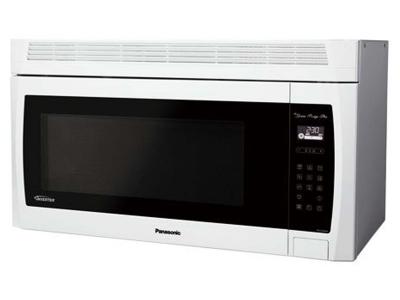 30" Panasonic 2.0 Cu. Ft. Genius Prestige Plus Over-the-Range Microwave Oven - NNSE284W