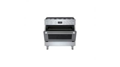 36" Bosch 800 Series Freestanding Gas Range With 6 Burners In Stainless Steel - HGS8655UC