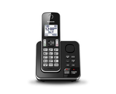 Panasonic Digital Cordless Answering System - KXTGD390B