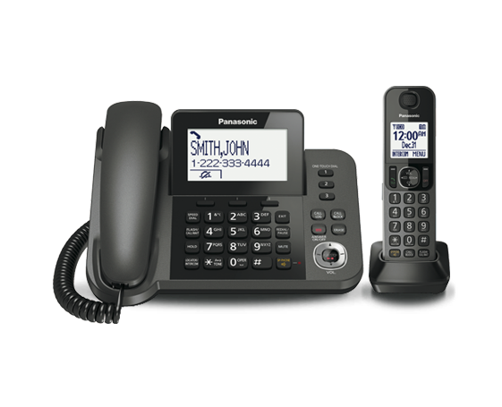 Panasonic KXTGF350M Digital Corded / Cordless Phone