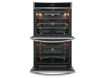 30" Frigidaire Gallery 10.6 Cu. Ft.  Double Electric Wall Oven with Total Convection - GCWD3067AF