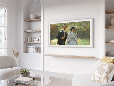 43" Samsung QN43LS03DAFXZC The Frame LS03D QLED 4K Art Mode Smart TV