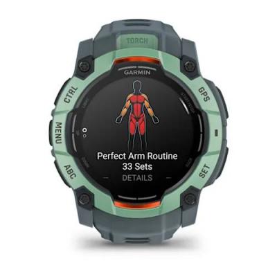 Garmin Instinct 3 - 50 mm AMOLED Neo Tropic Smart Watch with Twilight Band - 010-03020-01