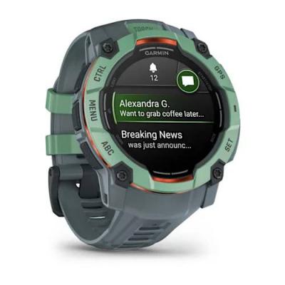 Garmin Instinct 3 - 50 mm AMOLED Neo Tropic Smart Watch with Twilight Band - 010-03020-01