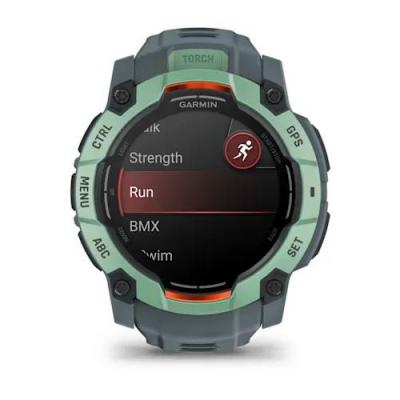 Garmin Instinct 3 - 50 mm AMOLED Neo Tropic Smart Watch with Twilight Band - 010-03020-01