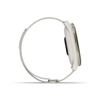 Garmin Approach S50 Cream Gold Aluminum Bezel Smartwatch - 010-03010-01