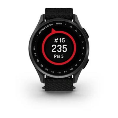 Garmin Approach S50 Slate Aluminum Bezel Smartwatch - 010-03010-00