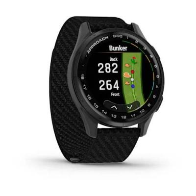 Garmin Approach S50 Slate Aluminum Bezel Smartwatch - 010-03010-00