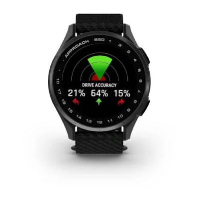 Garmin Approach S50 Slate Aluminum Bezel Smartwatch - 010-03010-00