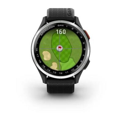 Garmin Approach S44 Silver Aluminum Bezel Smartwatch - 010-03009-00
