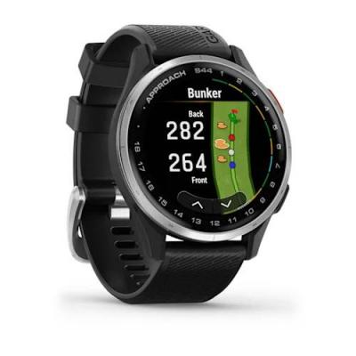 Garmin Approach S44 Silver Aluminum Bezel Smartwatch - 010-03009-00