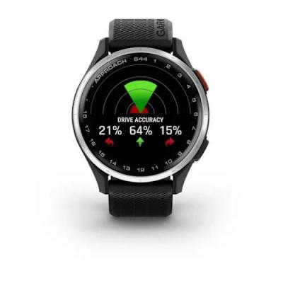 Garmin Approach S44 Silver Aluminum Bezel Smartwatch - 010-03009-00
