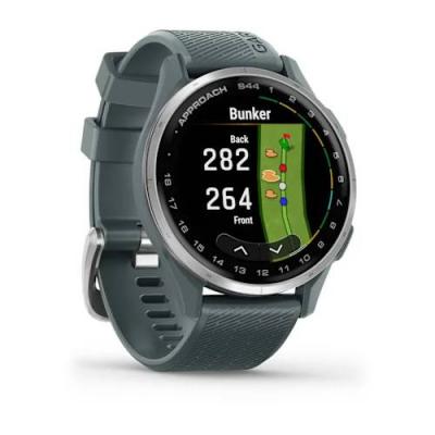 Garmin Approach S44 Silver Aluminum Bezel Smartwatch - 010-03009-01