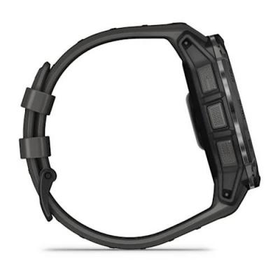Garmin Instinct 3 – 50 mm AMOLED Black Smartwatch with Charcoal Band - 010-03020-00