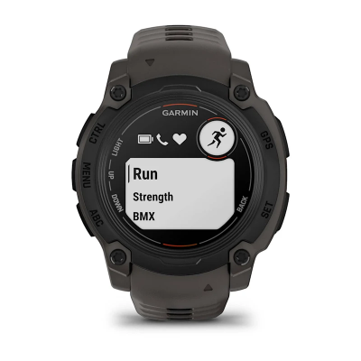 Garmin Instinct E–40 mm Black with Charcoal Band - 010-02932-00