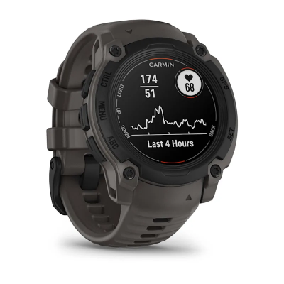 Garmin Instinct E–40 mm Black with Charcoal Band - 010-02932-00