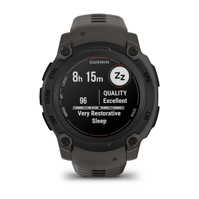 Garmin Instinct E–40 mm Black with Charcoal Band - 010-02932-00