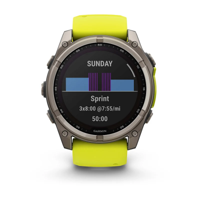 Garmin fenix 8 Solar Sapphire Smartwatch - 010-02907-20